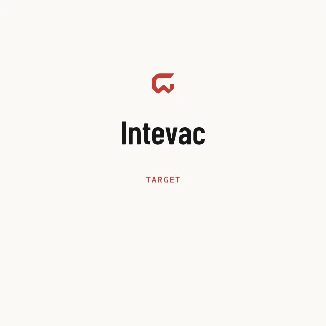 Target: Intevac