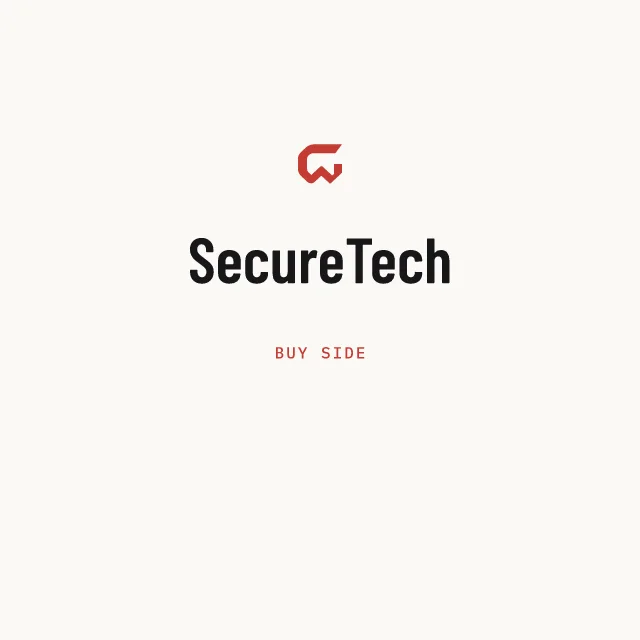 Buy side: SecureTech