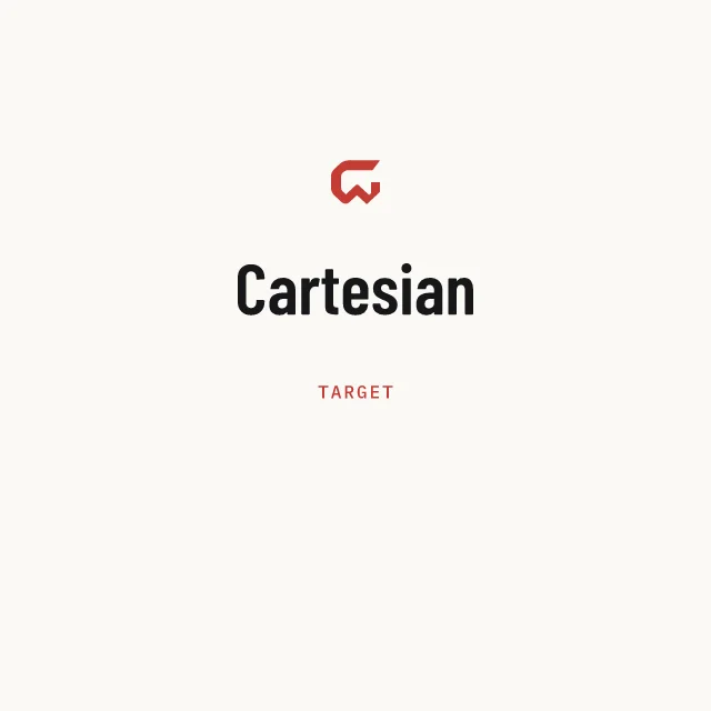 Target: Cartesian