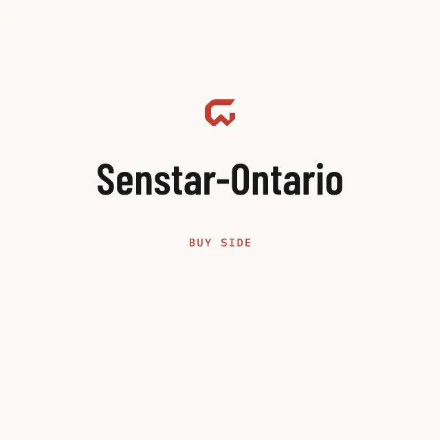 Buy side: Senstar-Ontario