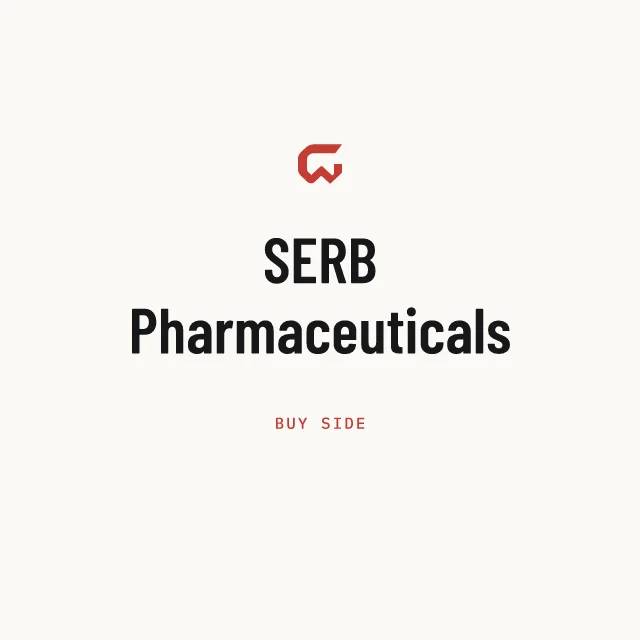 Buy side: SERB Pharmaceuticals