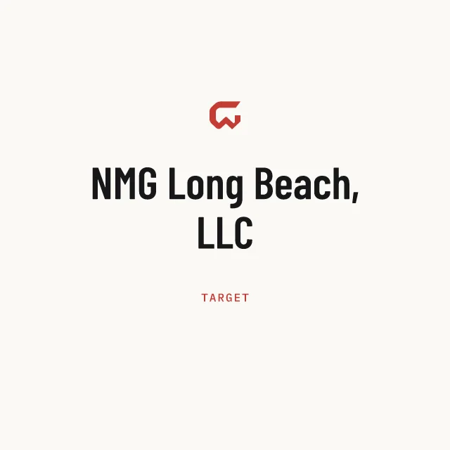 Target: NMG Long Beach, LLC