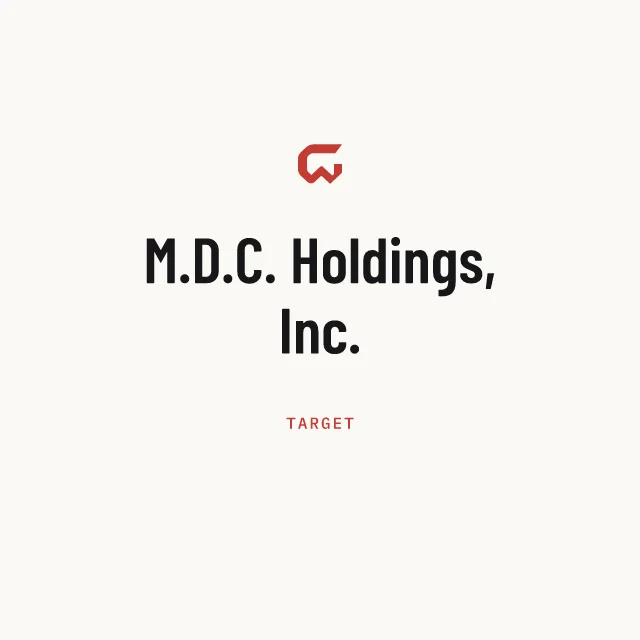 Target: M.D.C. Holdings, Inc.