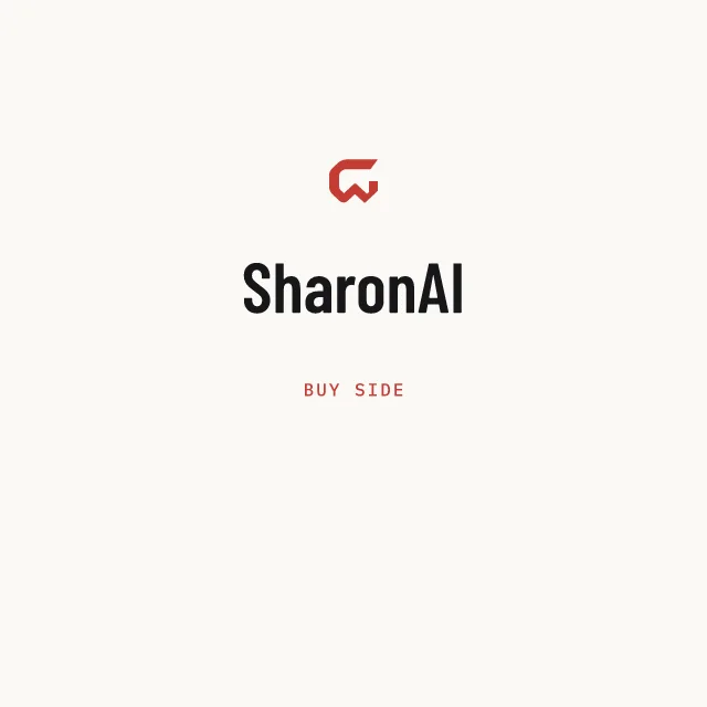 Buy side: SharonAI