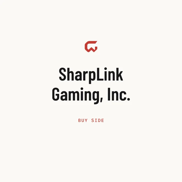 Buy side: SharpLink Gaming, Inc.