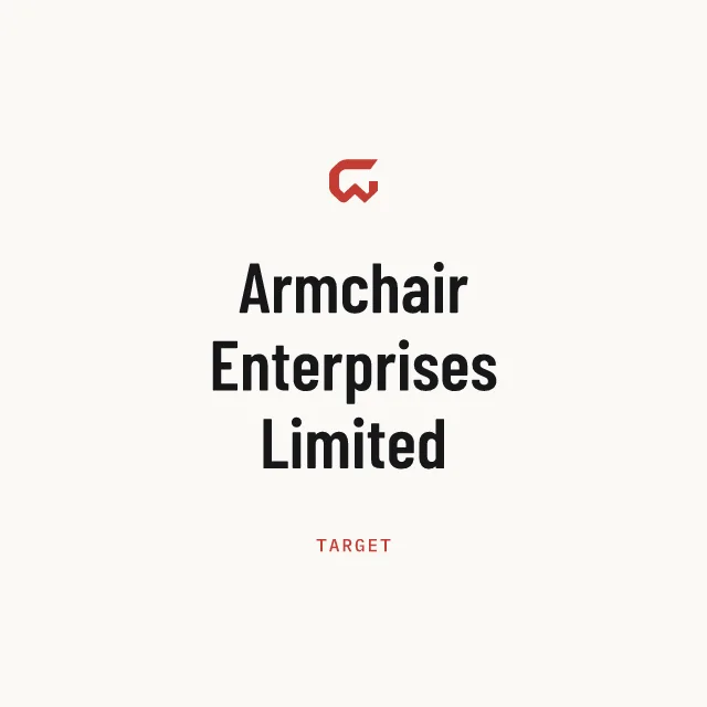 Target: Armchair Enterprises Limited