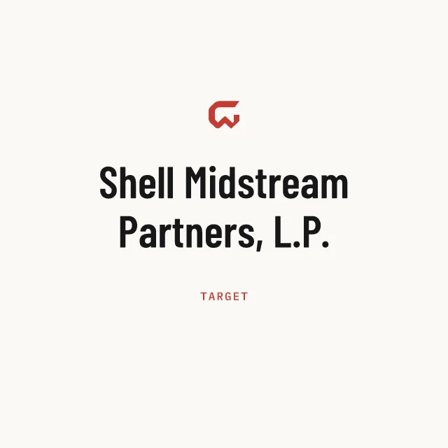 Target: Shell Midstream Partners, L.P.