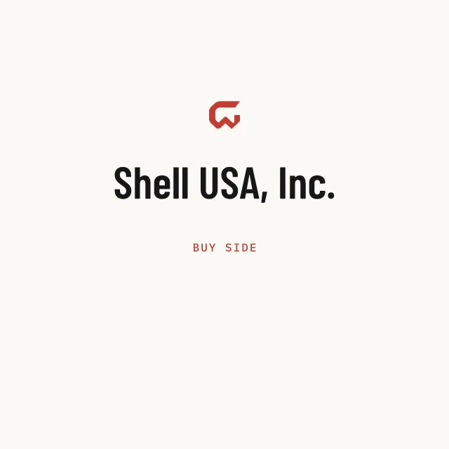 Buy side: Shell USA, Inc.