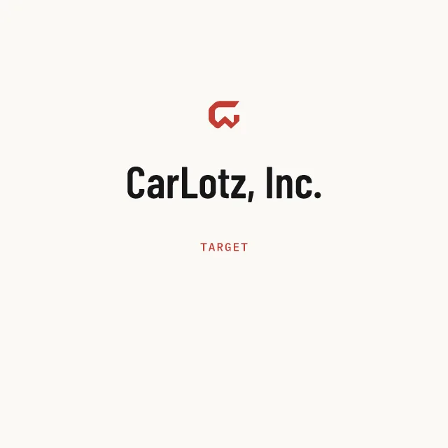 Target: CarLotz, Inc.