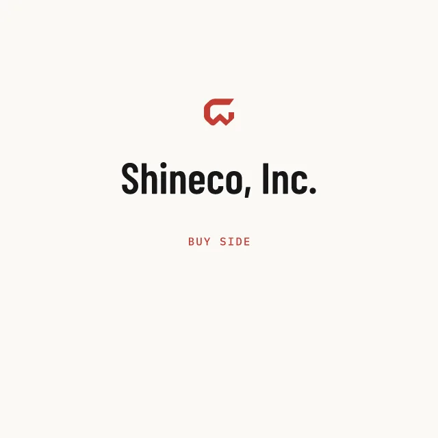 Buy side: Shineco, Inc.