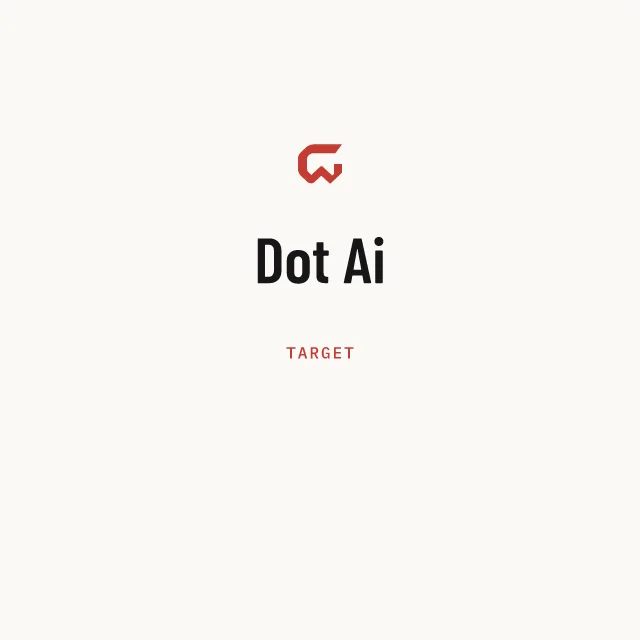 Target: Dot Ai