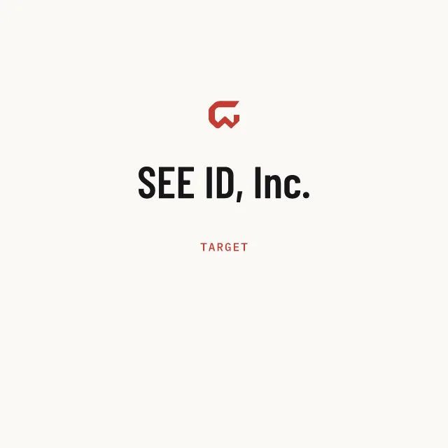 Target: SEE ID, Inc.