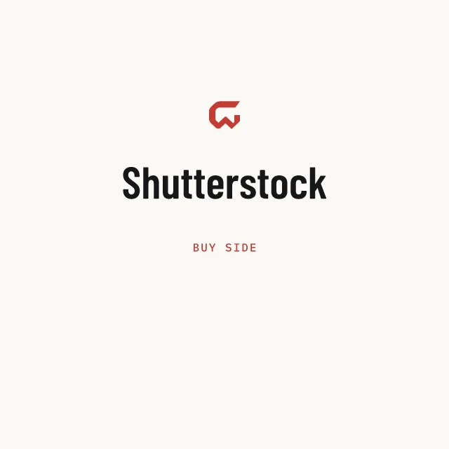 Buy side: Shutterstock