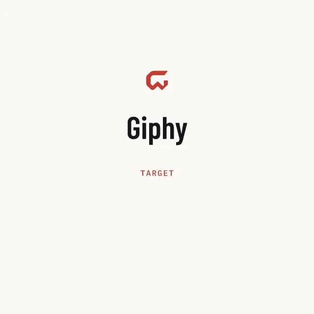 Target: Giphy