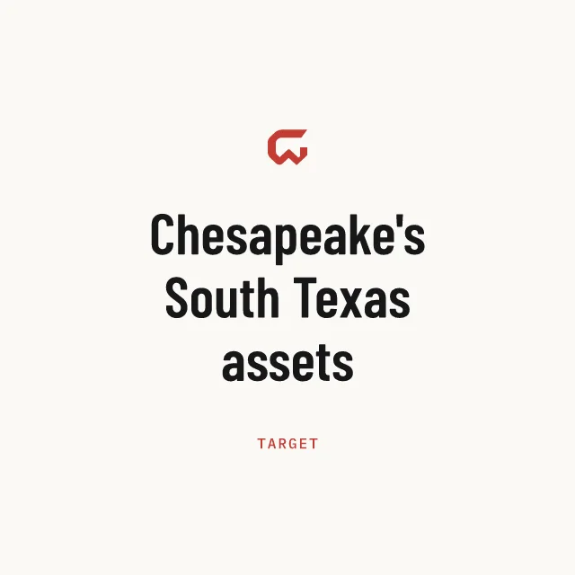 Target: Chesapeake's South Texas assets