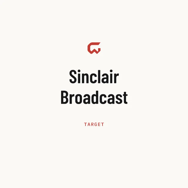 Target: Sinclair Broadcast