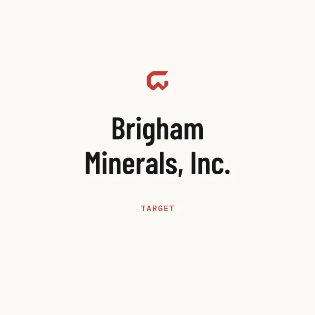Target: Brigham Minerals, Inc.