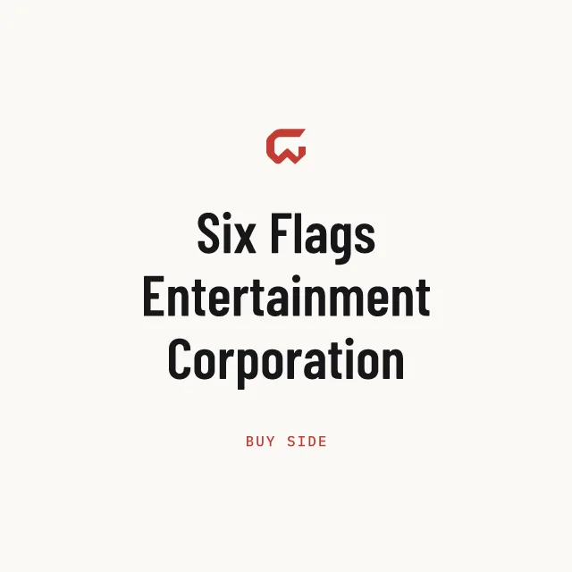 Buy side: Six Flags Entertainment Corporation