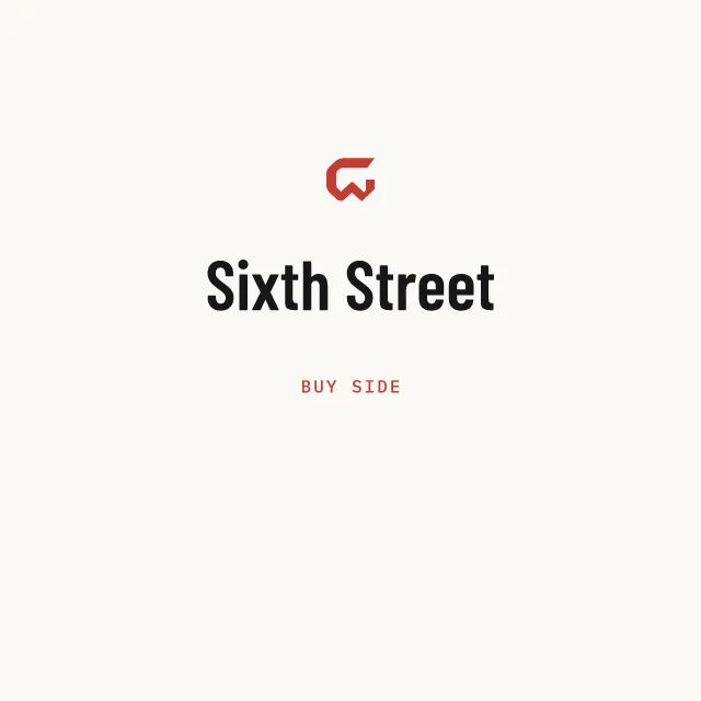Buy side: Sixth Street