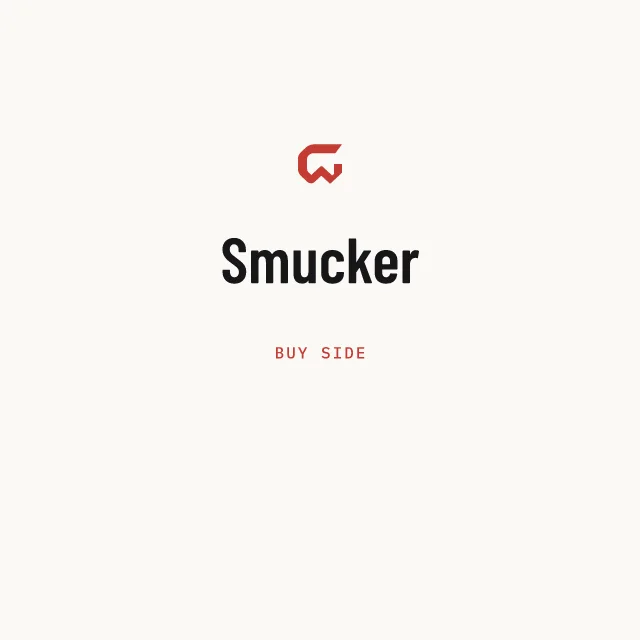 Buy side: Smucker