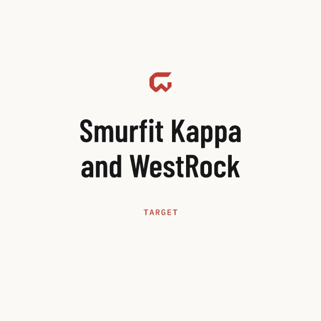 Target: Smurfit Kappa and WestRock