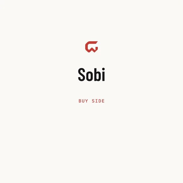Buy side: Sobi
