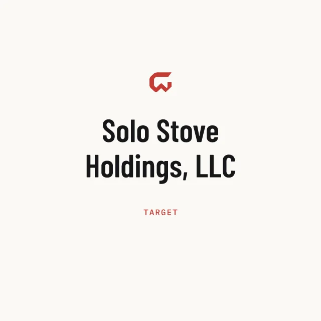 Target: Solo Stove Holdings, LLC