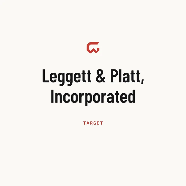 Target: Leggett & Platt, Incorporated