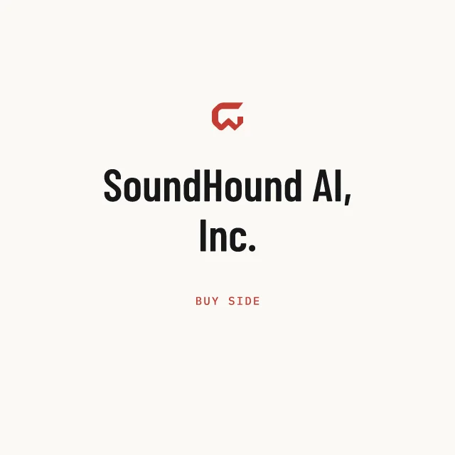 Buy side: SoundHound AI, Inc.