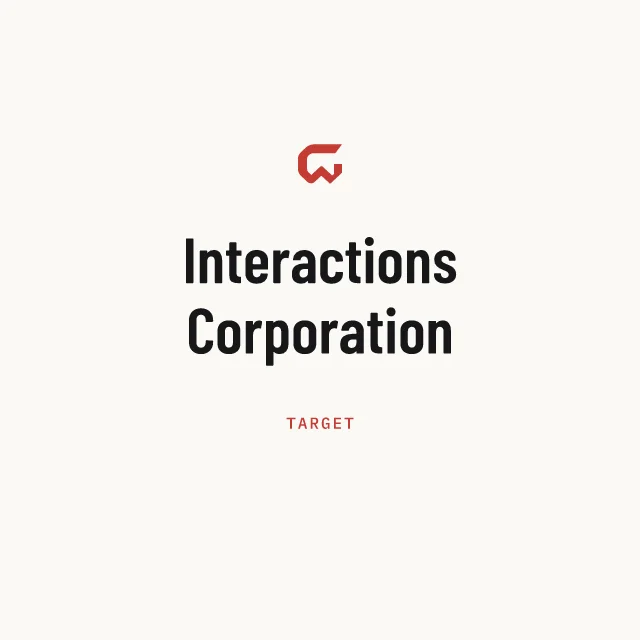 Target: Interactions Corporation