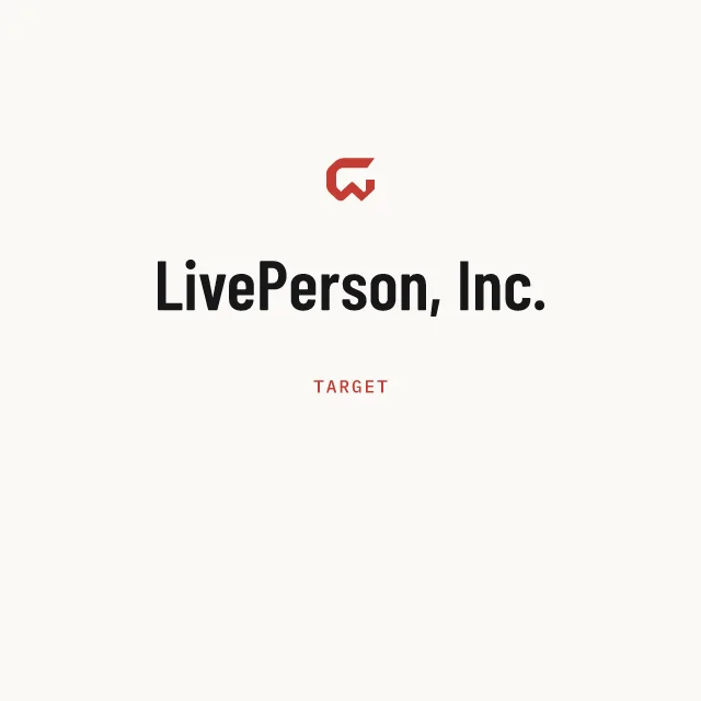 Target: LivePerson, Inc.