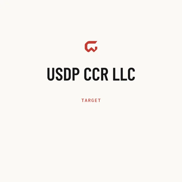 Target: USDP CCR LLC