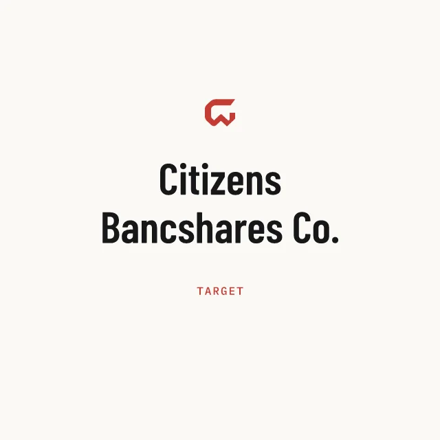 Target: Citizens Bancshares Co.