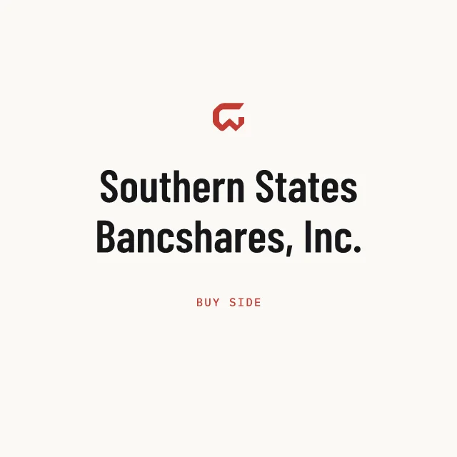 Buy side: Southern States Bancshares, Inc.