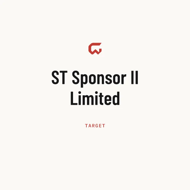 Target: ST Sponsor II Limited