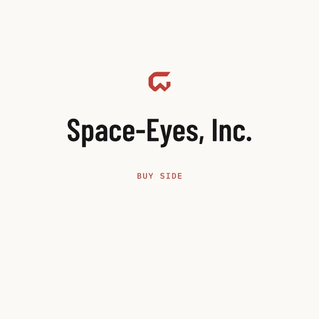 Buy side: Space-Eyes, Inc.
