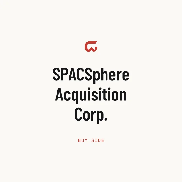 Buy side: SPACSphere Acquisition Corp.