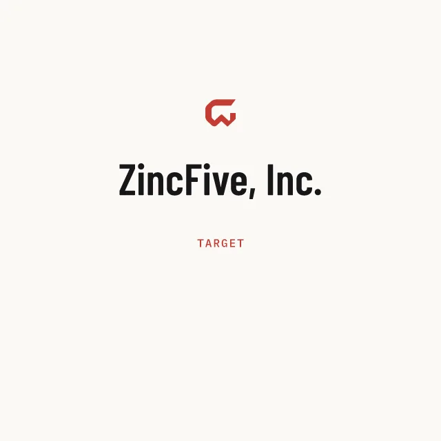 Target: ZincFive, Inc.