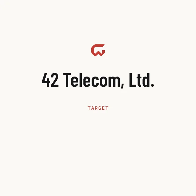 Target: 42 Telecom, Ltd.