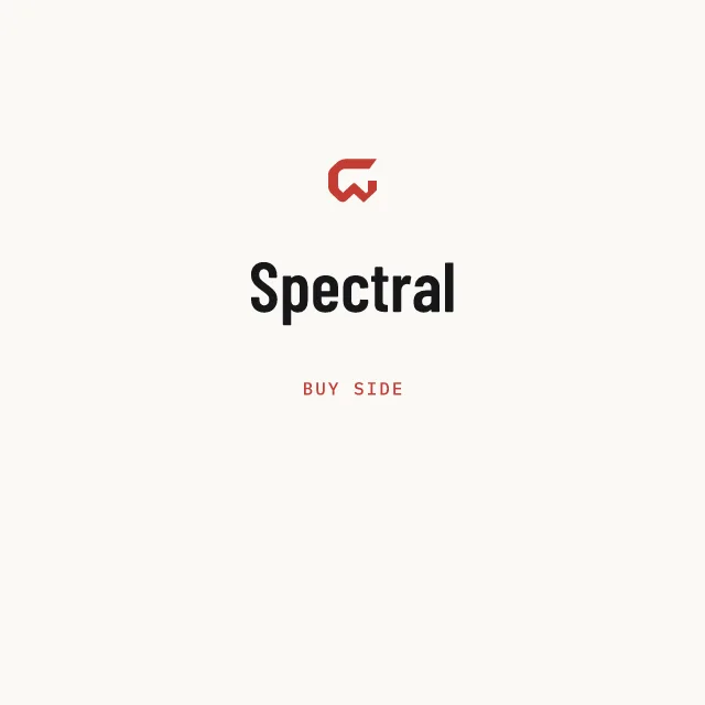 Buy side: Spectral