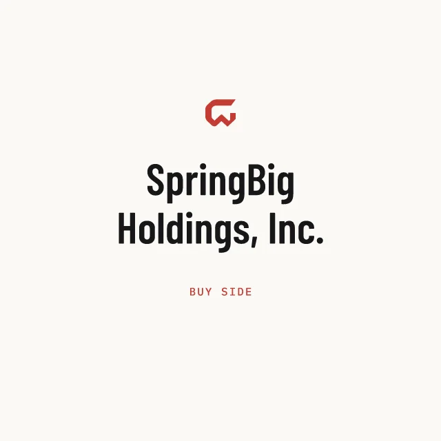 Buy side: SpringBig Holdings, Inc.