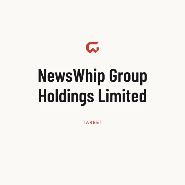 Target: NewsWhip Group Holdings Limited
