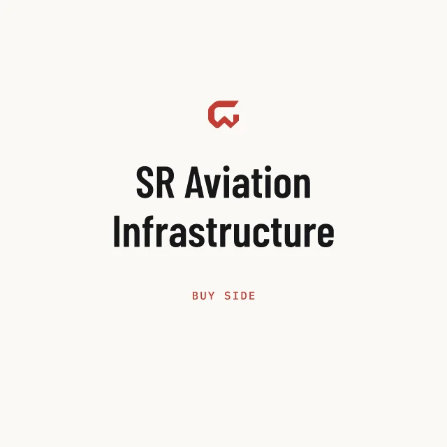 Buy side: SR Aviation Infrastructure