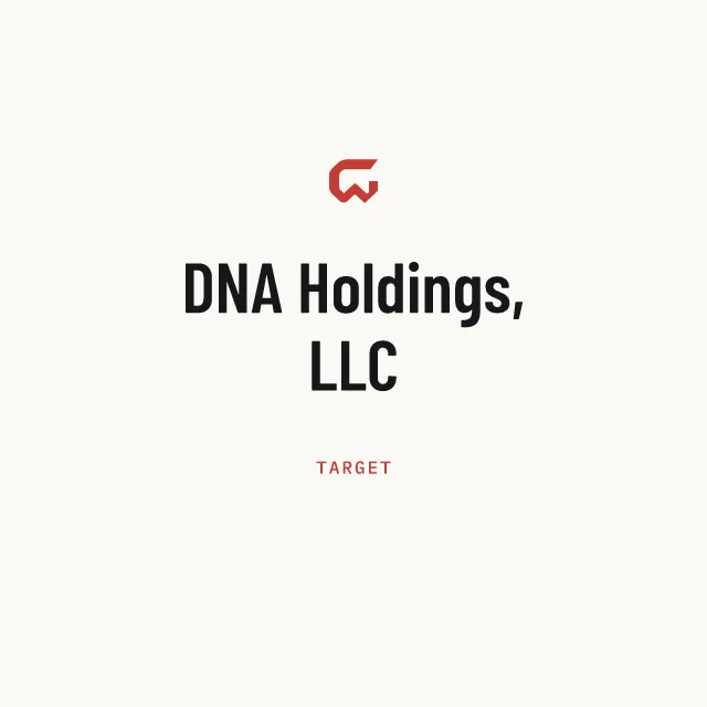 Target: DNA Holdings, LLC