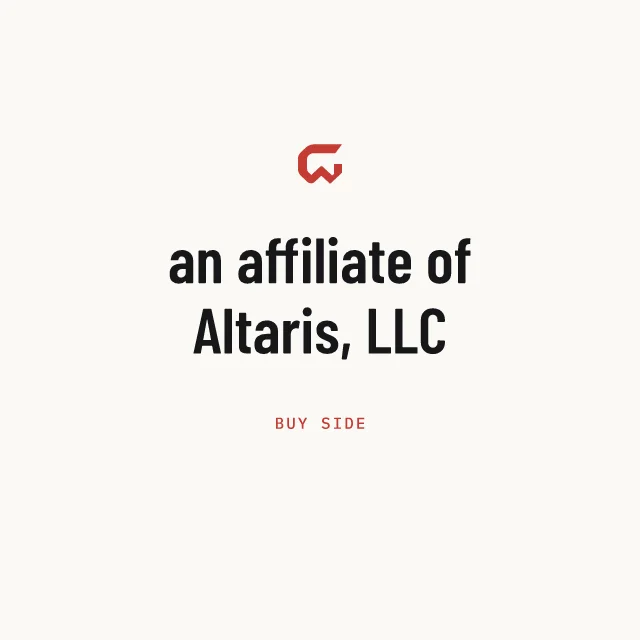 Buy side: an affiliate of Altaris, LLC