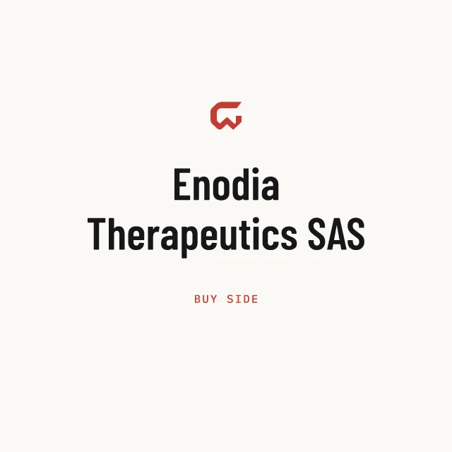 Buy side: Enodia Therapeutics SAS