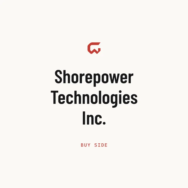 Buy side: Shorepower Technologies Inc.