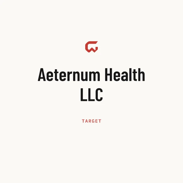 Target: Aeternum Health LLC