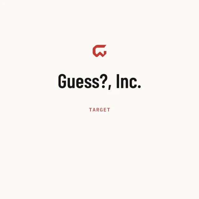 Target: Guess?, Inc.