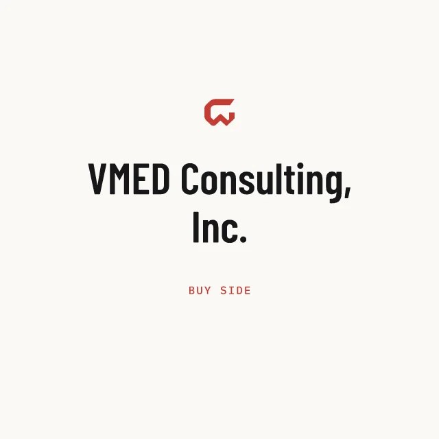 Buy side: VMED Consulting, Inc.